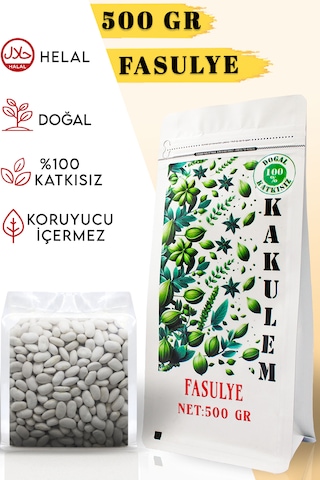 Kakulem İri Boy Haşlamalık Yemeklik Kuru Fasulye 500 G