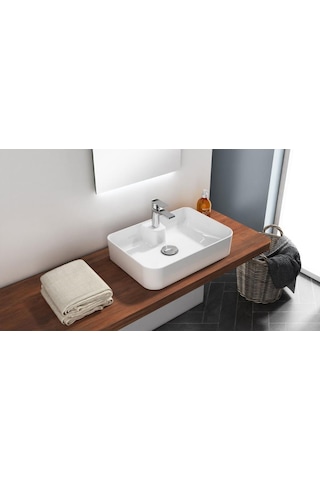 Quarter Bath Rapid Line Tezgah Üstü Lavabo 50 x 35