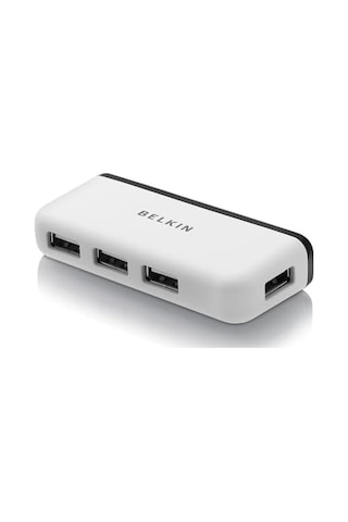 4 Usb-a Girişli Hub, Usb 2.0, Seyahat Boy, Siyah 01