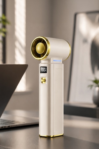 Mioji AD72 Pro 8000MAH 150000RPM Taşınabilir Güçlü Hava Üfleme Cihazı - Beyaz