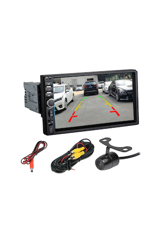 Kıngwın İnce Kasa Ayarlanabilir Double Teyp Hd 7 İnc+kamera