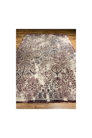 Magnifique Mq24c 200x290 Bordo Bej Halı