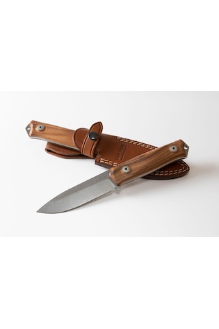 Lionsteel B41 Wood - Santos Wood Kamp Bıçak Çok Renkli