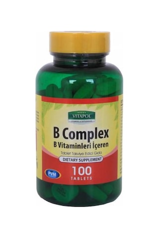 Vitapol Vitamin B Complex 2X100 Tablet
