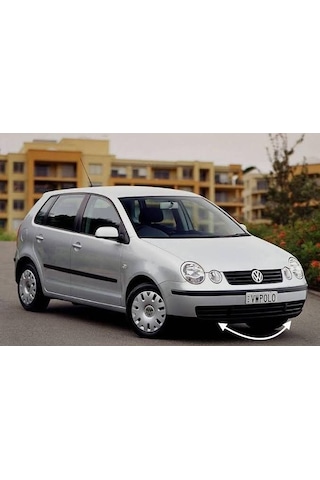 VW Polo 2002-2005 Ön Tampon Sağ-Yolcu Kapağı Sissiz