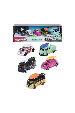 Oyuncak Volkswagen 5'li Araba Seti Giftpack