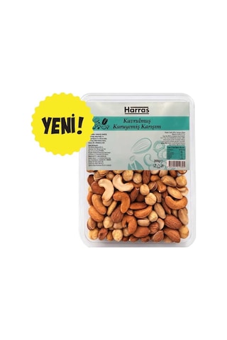 Kavrulmuş Lüks Karışık Kuruyemiş 300 G X 2 Adet - Badem Kaju Antep Fıstıklı Taze Çerez