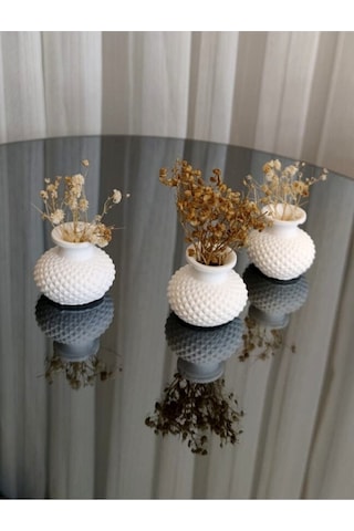 Bernami Biblo Pinterest Mini Vazo Set Çiçesiz - 3 Adet
