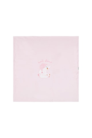 Albimini Filli Nakış Battaniye - Pembe