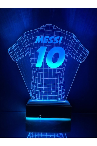 Futbol Sevenlere Hediye Tasarım 3D Led Forma Gece Lambası