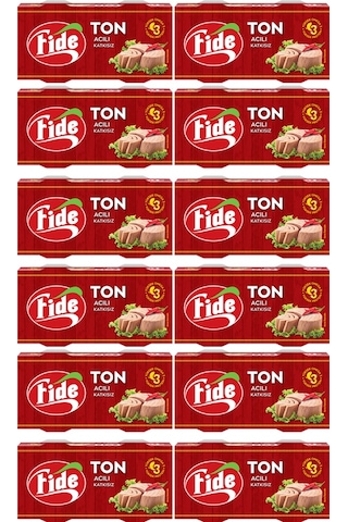 Fide Acılı Ton Balığı 24 x 160 G Fide Acılı Ton Balığı 24 x 160 G