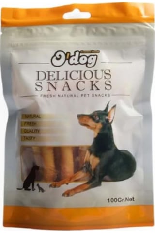 O'dog Tavuklu Süt Aromalı Çubuk Köpek Ödülü 100 G