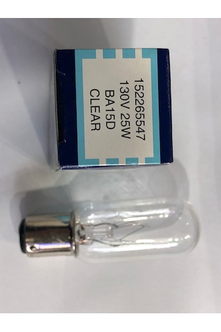 130v 25w Ba15d Clear Lamba