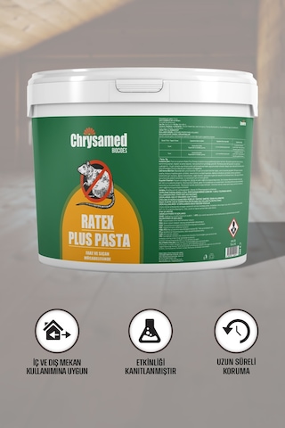 Chrysamed Ratex Pasta Fare Zehiri 5 KG