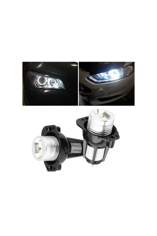 Yaozixa Bmw E90 05-08 İçin 12w Led Far, 6000k Beyaz Işık, Yüksek Parlaklık, Su Geçirmez, Direk Değişim