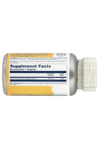 Solaray Selenium Antioxidants 200 Mcg 90 Vegcaps