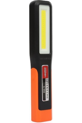 Gold Orion or-998 Ayarlanabilir Mıknatıslı  Şarjlı Lamba Siyah