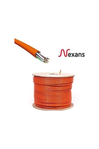 Cat6 Utp 23awg 500m Saf Bakır Lszh Kablo Lszh Hf