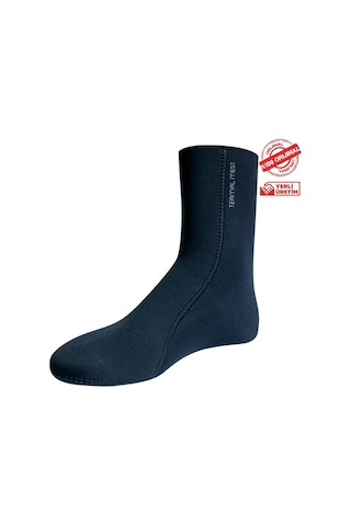 Termal Mest Çorap- Mes Abdest Çorabı Siyah