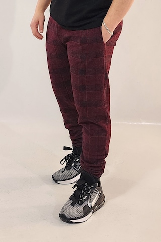 Wingetstar Ekose Manşetli Erkek Eşofman Altı Bordo