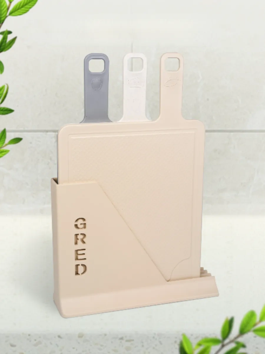 Gred Kesme Tahtaları, 3 Parça Set 271680052 Bej