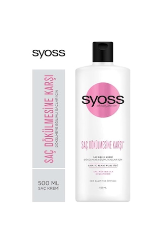 Syoss Saç Dökülmesine Karşı Saç Kremi 500 ML