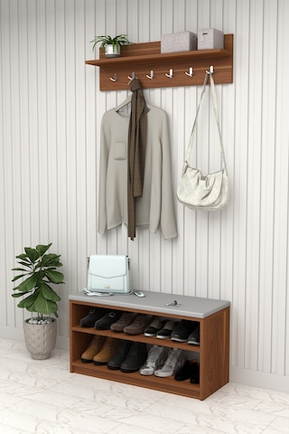 Asra Trend Puflu Ayakkabılık Ve Askılık A-34 Nevada Nevada