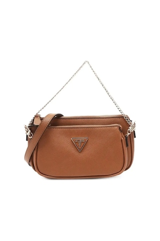 Guess Noelle Saffiano Mini Kadın Çapraz Çanta Hwzg9672710 Taba