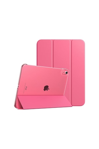 Apple Uyumlu iPad 10. Nesil 10.9" Kılıf PU Deri Smart Standlı Case A2696 A2757 A2777