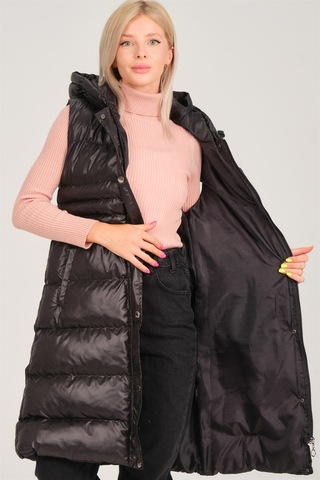 Dewberry Bayan Yelek Z6757 Siyah