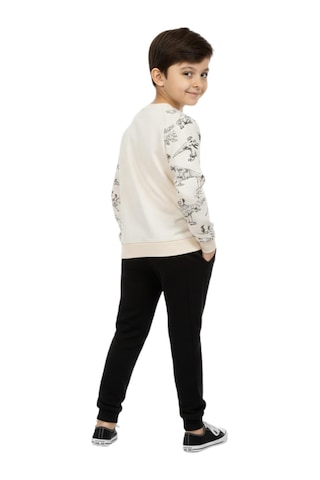 Baglan Erkek Çocuk Önü Baskılı Sweatshirt Ve Eşofman Alt Takım Bgl-st05251 Lacivert
