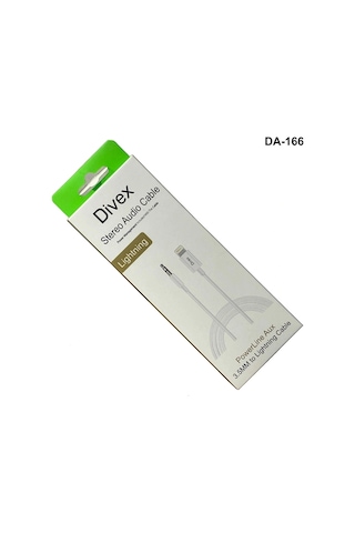 Divex Lightning To 3.5mm Aux Stereo Apple Uyumlu iPhone Kablo Da-166