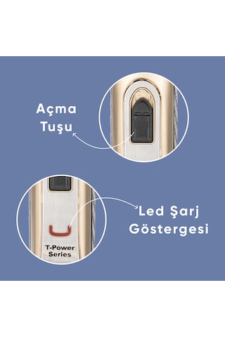 Şarjlı Profesyonel Saç Sakal Tıraş Makinesi Erkek Kişisel Bakım Rd-128 8 Saat