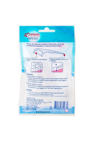 5'li Paket Kürdanlı Diş İpi 50'li 5