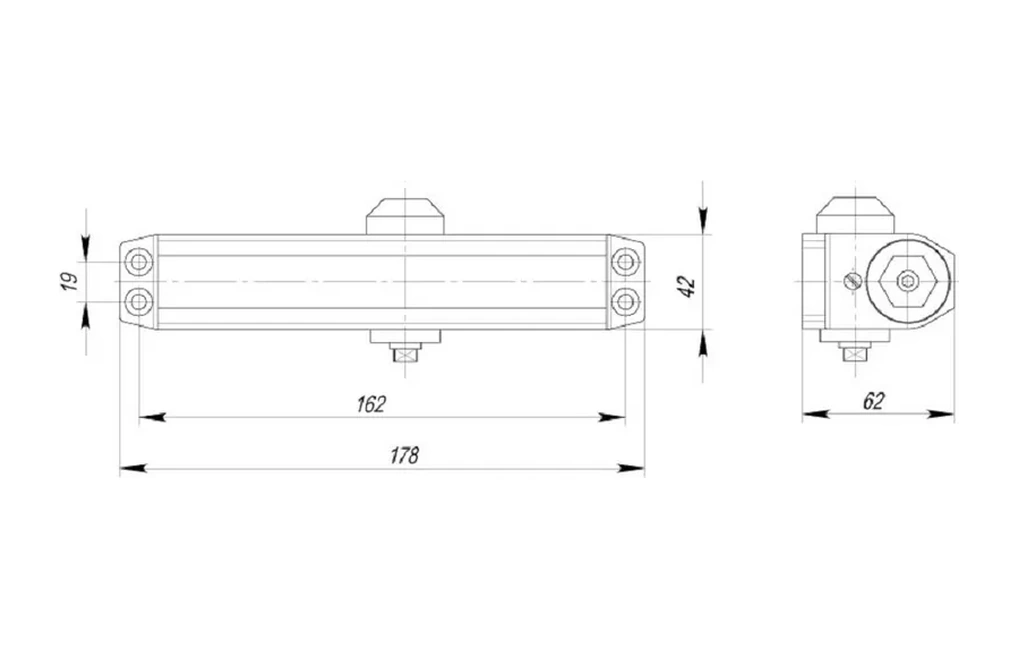 Ajax Donmaya Dayanıklı Ağır Kapı Kapatıcı 440389601