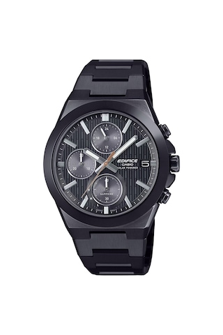 Casio Efs-s650dc-1adf Güneş li Kronograf Erkek Kol Saati Siyah