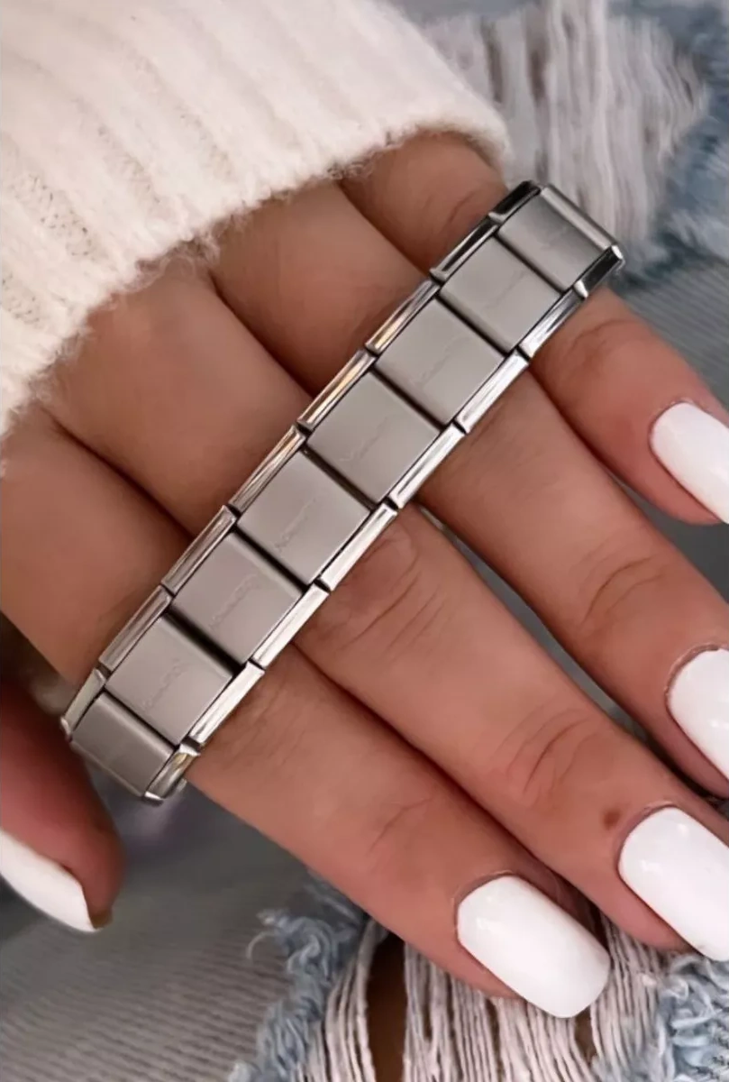 Vally Tıme Nominatio Bıçak Bilekliği Nominations Bıçak Bilekliği 172846462 Gri