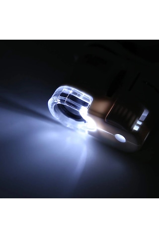 Hpy Pazar 60x Led Işıklı Telefon Dijital Mikroskobu Evrensel Klipsli Lens