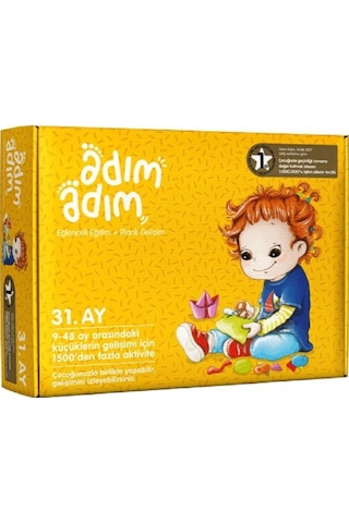 Adım Adım Bebek Eğitim Seti 31. Ay