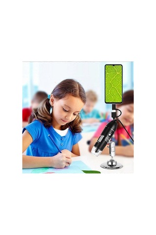 3'ü 1 Arada Usb Kameralı 1600x Dijital Mikroskop, Lehimleme İçin Taşınabilir Elektronik Mikroskop, Ce İçin Led Büyüteç Diğer