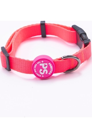 Neon Pembe Köpek Boyun Tasması Ayarlanabilir Köpek Tasması M