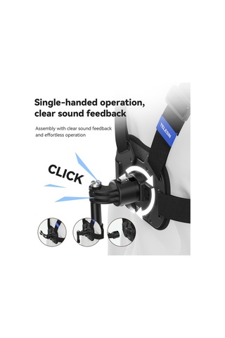 Kangvka Telesın Siyah Spor Kamera Çanta Kemer S2-cgp-01 - Hızlı Montajlı Abs+nilon Malzeme İle J Kanca Ve Vida Seti Siyah