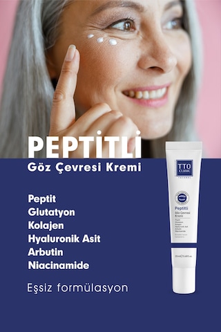 Tto Clinic Peptitli Göz Çevresi Kremi 20 ML