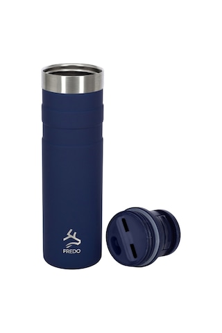 Comfort Therm Paslanmaz Çelik Lacivert Termos Bardak, Mug 600ml Lacivert