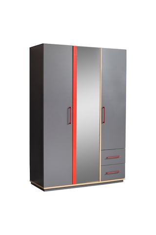 setaymobilya Gardırop, Antre Genç Odası Takımı, Antre 3 Kapaklı Dolap - Setay