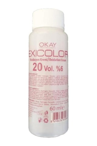 Saç Boyası Tüp 60 Ml - 7.44 Kumral Yoğun Bakır + 20 Volüm Peroksit + Boya Naylonu