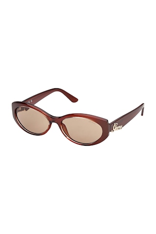 Guess Gu00307 50e 56 Kadın Güneş Gözlüğü Kahverengi