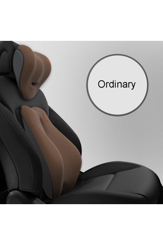 Wondernest Sr-21 Araba Bel Yastığı Kafalık Koltuk Hafızalı Köpük Aksesuarı, Sıradan Bel Desteği