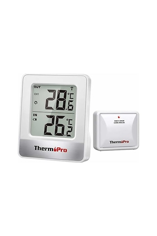 ThermoPro TP200C Wifi İç-Dış Mekan Dijital Sıcaklık Termometre