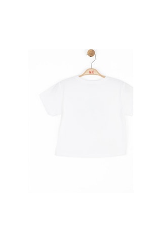 Xo Kids Kız Çocuk Tişort 8-14 Yaş 38382 Ekru